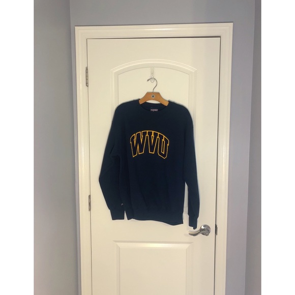 Jansport Sweaters - 2000s Jansport WVU Sweatshirt, size M
